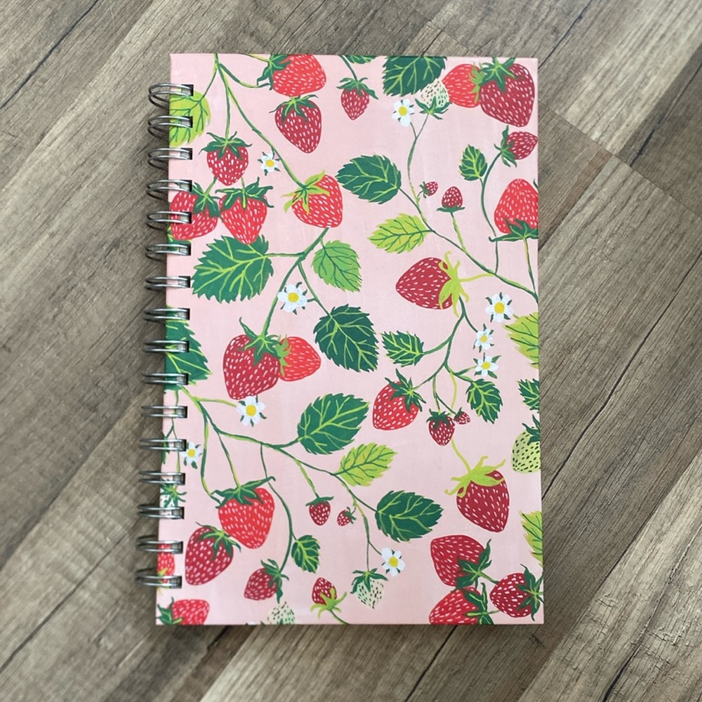 Strawberry notebook